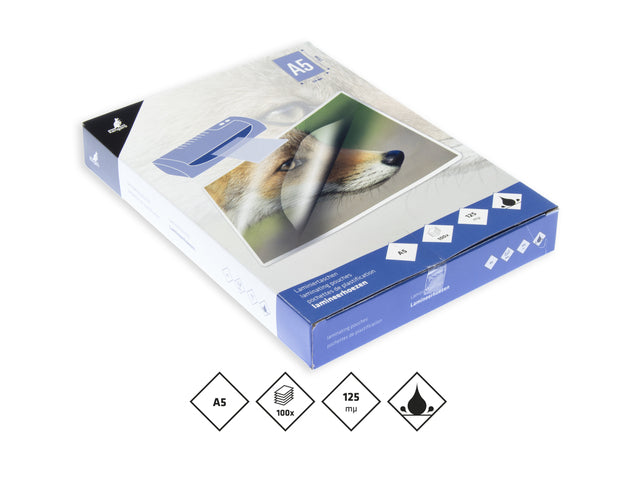 Lamineerhoes Kangaro A5 125 micron pak a 100 stuks