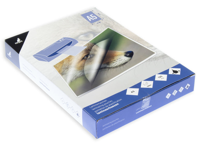 Lamineerhoes Kangaro A5 125 micron pak a 100 stuks