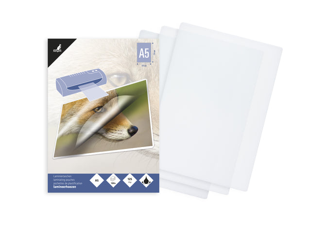 Lamineerhoes Kangaro A5 125 micron pak a 100 stuks