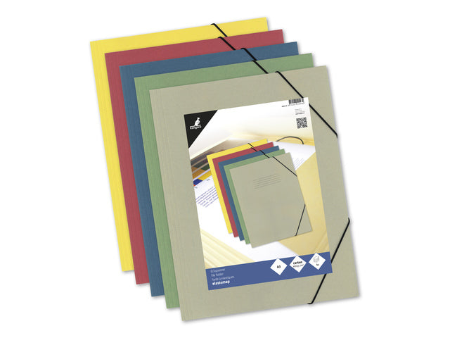 Elastomap Kangaro A3 340gr. krimp een 5e. diverse kleuren