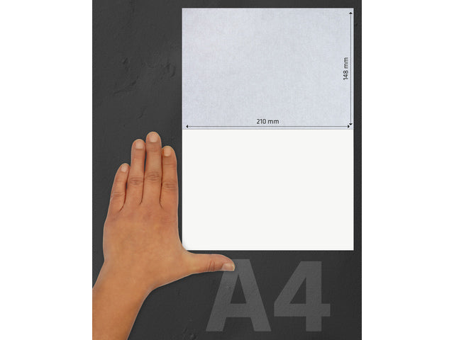 Etiket Kangaro ILK 210x148mm doos à 100 vel, 2 etiketten per A4 vel