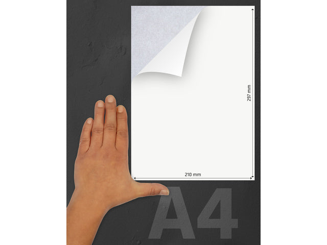 Etiket Kangaro ILK 210x297mm, doos à 25 vel, 1 etiket per A4 vel