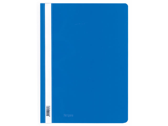 Snelhechtermap Kangaro A4 PP blauw, krimp á 25 stuks