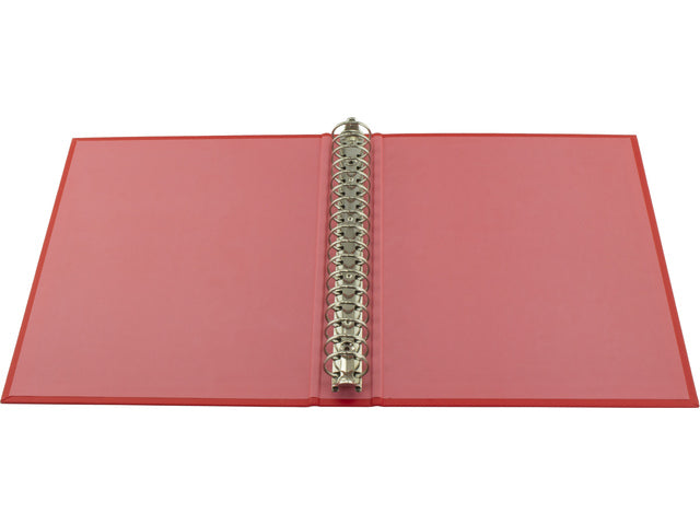 Ringband Kangaro A5 17-rings 20mm O-mechaniek rood