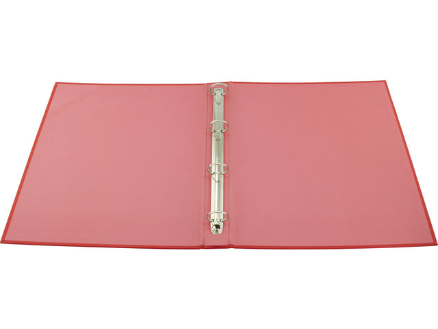 Ringband Kangaro A4 4-rings O-25mm mechaniek rood