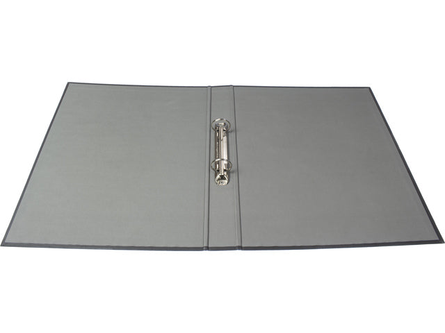 Ringband Kangaro A4 PP 2-rings O-25mm mechaniek zwart