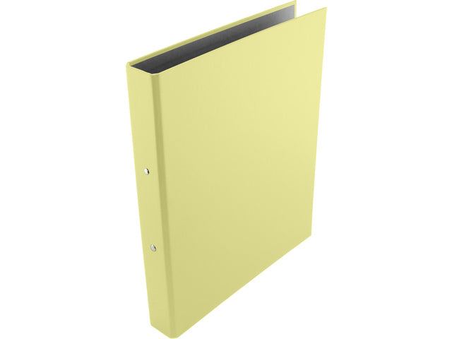 Ringband Kangaro A4 2r O-25mm geel pastel