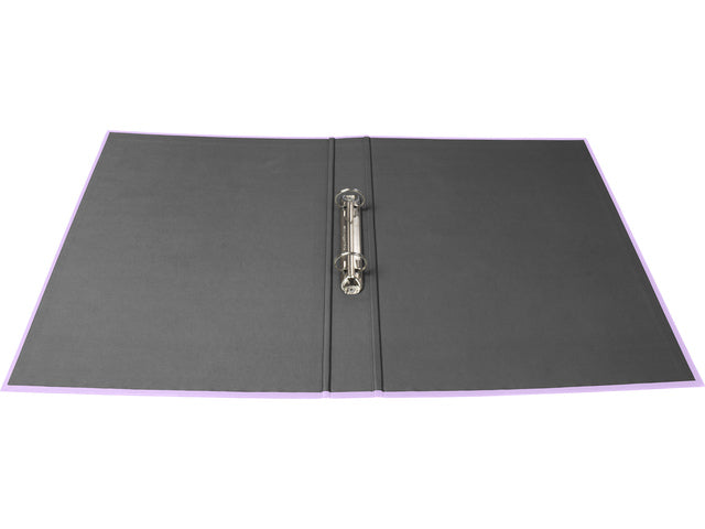 Ringband Kangaro A4 2r O-25mm violet pastel