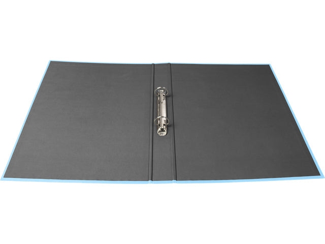 Ringband Kangaro A4 2r O-25mm blauw pastel