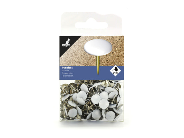Punaises Kangaro witte kop 240 stuks in plastic hangdoosje
