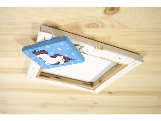 Fotoaufhänger Kangaro 30mm mit runden 10 Stück