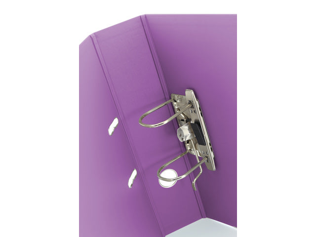 Ordner Kangaro A4 2 ringen 75mm PP/Papier violet