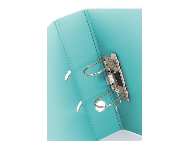 Ordner Kangaro A4 2 ringen 75mm PP/Papier turkoois