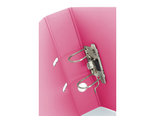 Ordner Kangaro A4 2 ringen 75mm PP/Papier roze