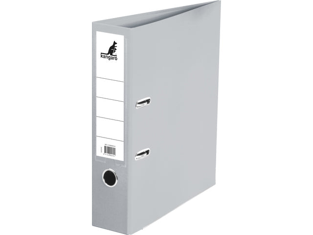 Ordner Kangaro A4 2 ringen 75mm PP/Papier grijs