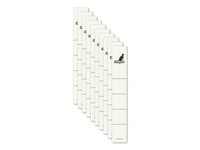 Ordneretiketten Kangaro in einer kleinen Packung mit 10 Stück.