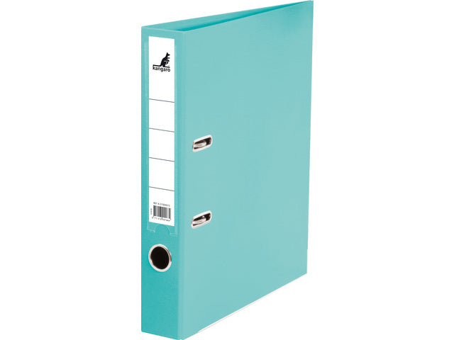 Ordner Kangaro A4 2 Ringe PP/Papier 50mm türkis