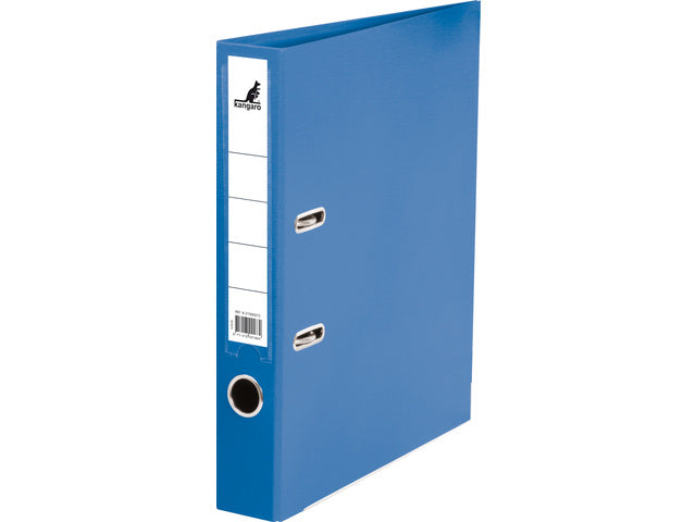 Ordner Kangaro A4 2 ringen PP/Papier 50mm blauw
