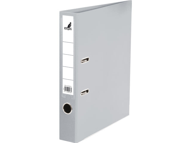 Ordner Kangaro A4 2 Ringe PP/Papier 50mm grau
