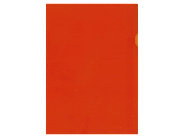 L-kaart Kangaro A4 PP 120 micron oranje, 10 stuks