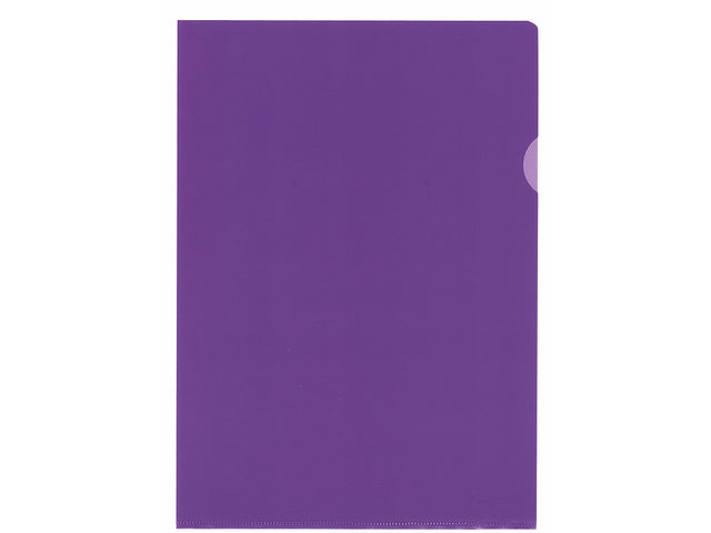 L-map Kangaro A4 PP 120 micron violet, 10 stuks