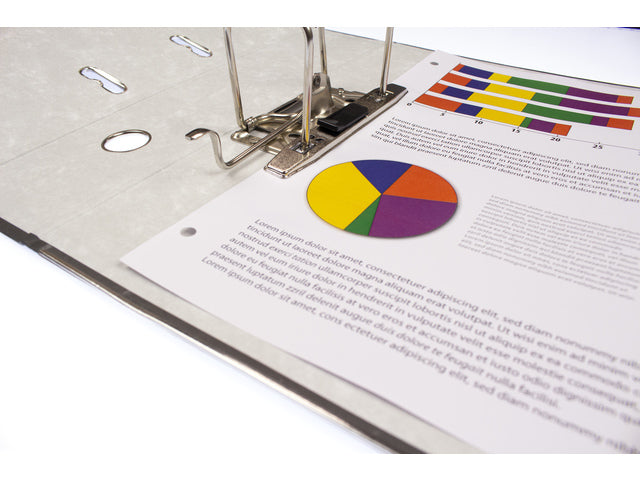 Ordner Kangaro A4 2 rings wolkenmarmer 75mm