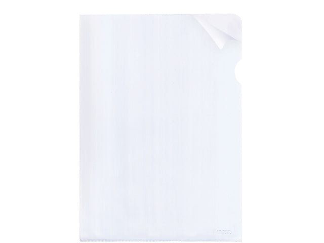 L-map Kangaro A4 PVC 180 Mikron transparent generisch, 4 Streifen à 25 Stück.