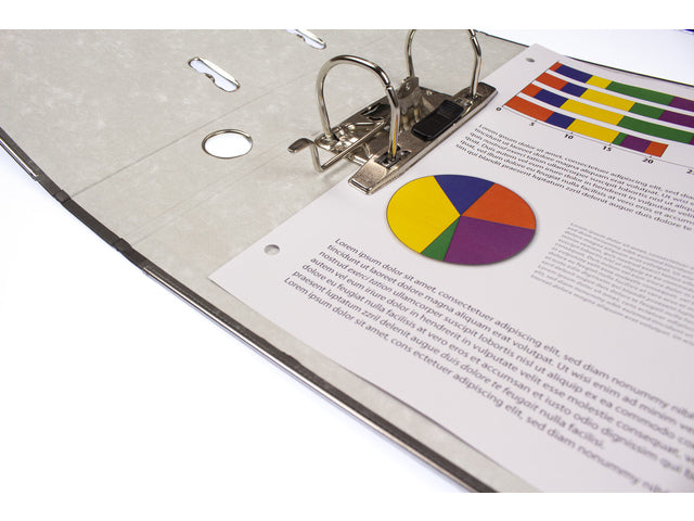 Ordner Kangaro A4 2 ringen wolkenmarmer 50mm