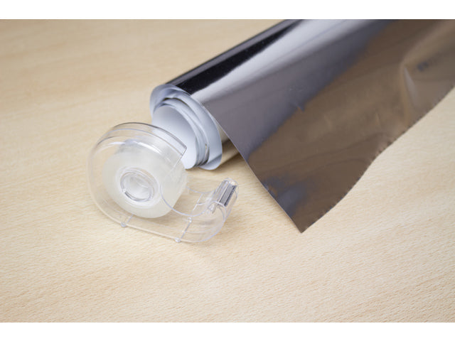 Plakbandhouder Kangaro kern 25 mm transparant met tape 19mmx33m