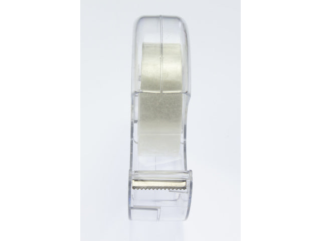 Plakbandhouder Kangaro kern 25 mm transparant met tape 19mmx33m