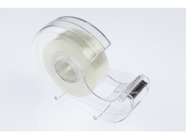 Plakbandhouder Kangaro kern 25 mm transparant met tape 19mmx33m