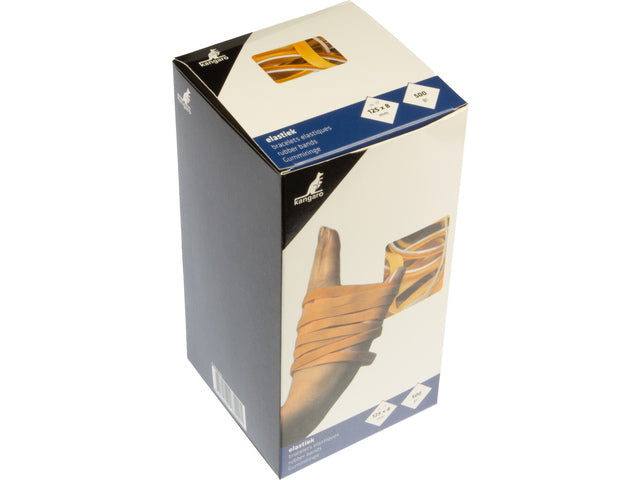 Elastiek Kangaro Nr. 77 125x8,0mm 500 Gramm natur