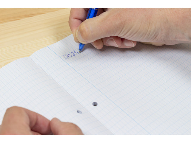 Cursusblok Kangaro A4 rot 4x8mm 70 grs 100 Vel