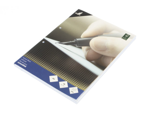 Cursusblok Kangaro A4 rot 5 mm 70 g 100 Vel