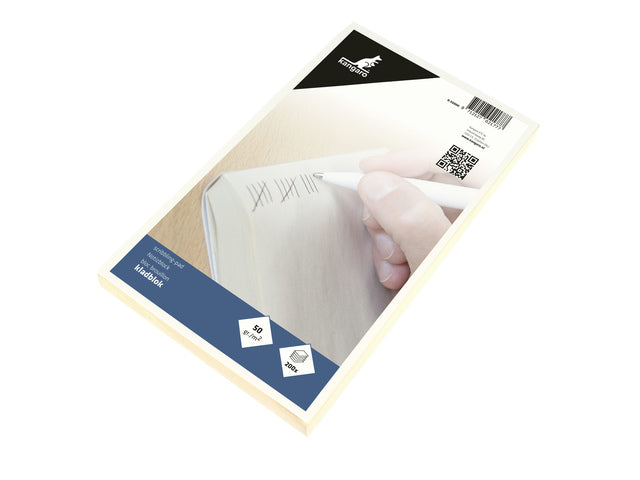 Kladblok Kangaro 11,5 x 19,8 cm ca. 200 vel met blad