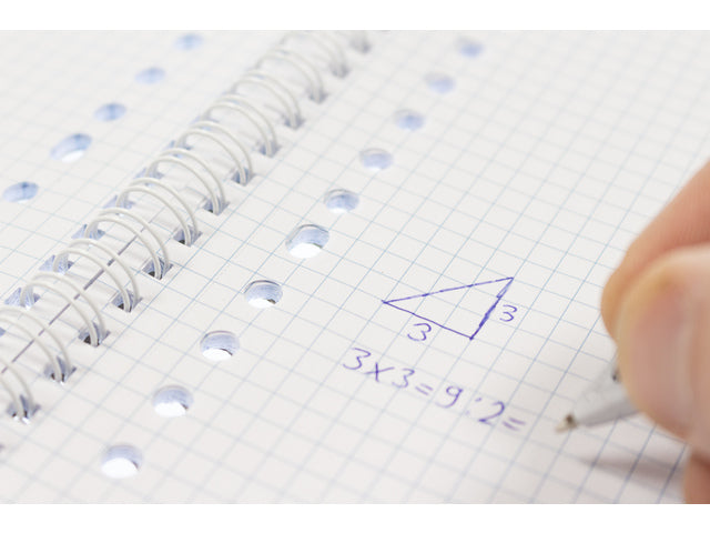 Collegeblok Kangaro A4 ruit 5mm 23-gaats 60 gram 80 blad