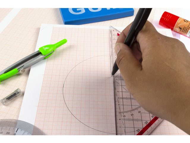 Millimeterblok Kangaro A4 blok à 25 vel