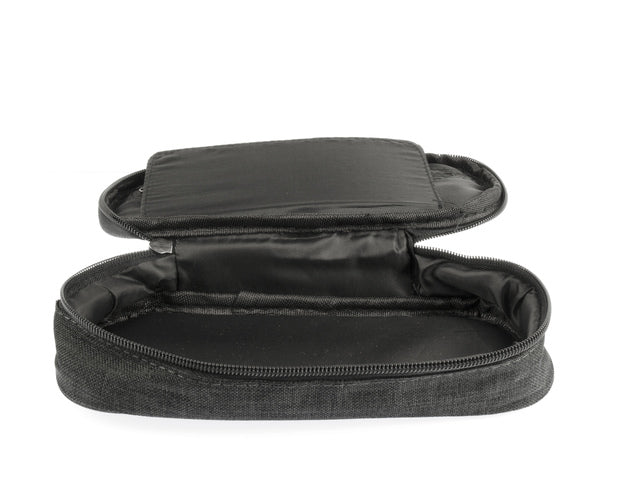 Etui Kangaro met inleg zwart ca 22x5x9cm