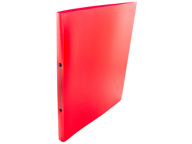 Ringband Kangaro 16 mm 2-ringen, A4 formaat. Vervaardigd van PP. 30 stuks assorti kleuren