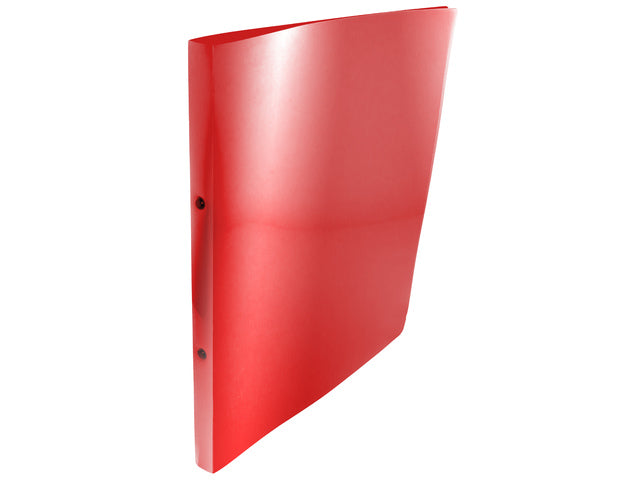 Ringband Kangaro 16 mm 2-ringen, A4 formaat. Vervaardigd van PP. 30 stuks assorti kleuren