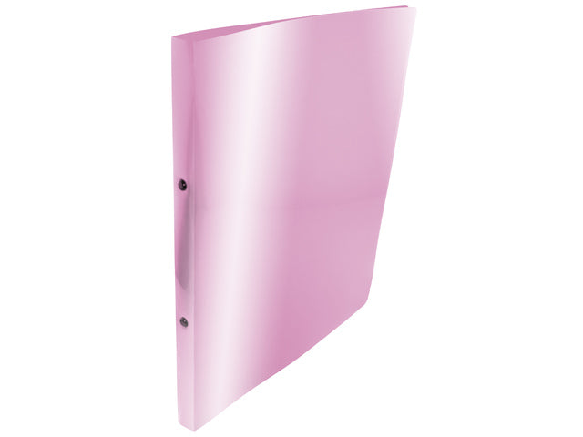 Ringband Kangaro 16 mm 2-ringen, A4 formaat. Vervaardigd van PP. 30 stuks assorti kleuren