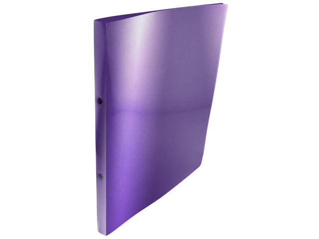 Ringband Kangaro 16 mm 2-ringen, A4 formaat. Vervaardigd van PP. 30 stuks assorti kleuren