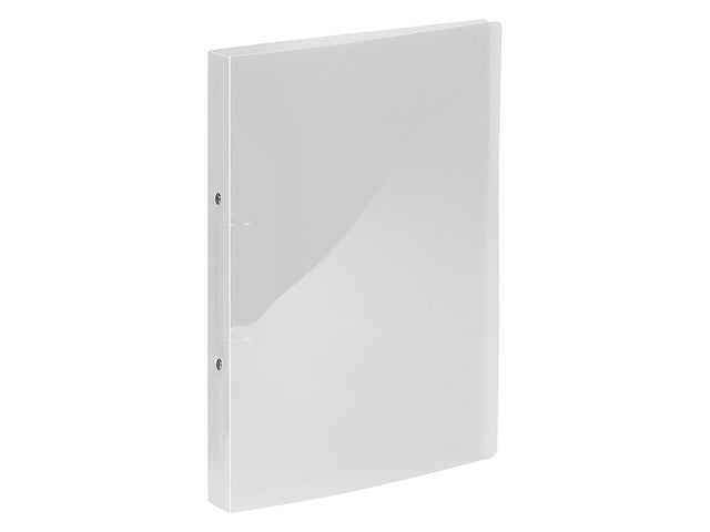 Ringband Kangaro 25 mm 2-ringen, A4 formaat. Vervaardigd van PP. Transparant