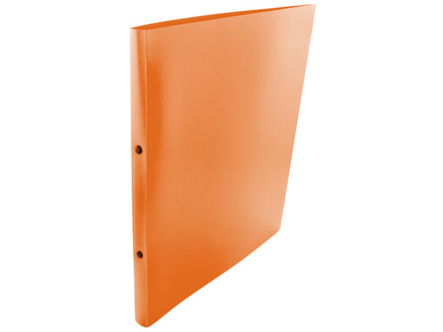 Ringband Kangaro 16 mm 2-ringen, A4 formaat. Vervaardigd van PP. Oranje