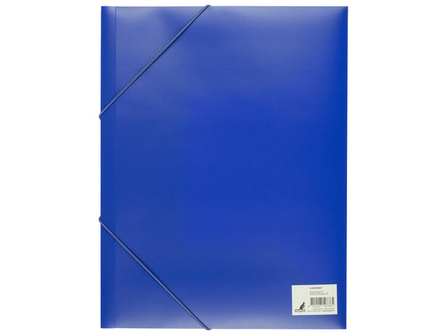 Elastomap Kangaro A4 PP volle Farbe Blau