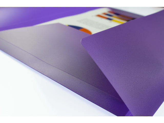 Elastomap Kangaro A4 PP volle kleur paars