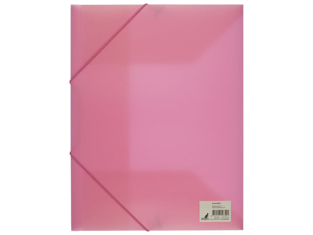 Elastomap Kangaro A4 PP vollfarbig rosa