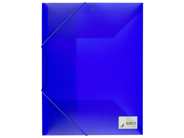 Elastomap Kangaro A4 PP transparent blauw