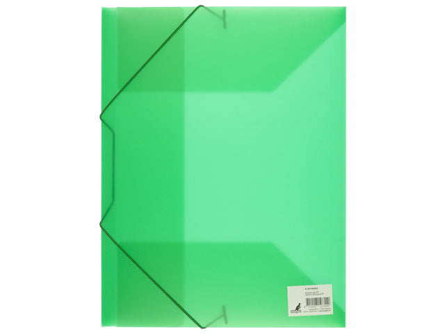 Elastomap Kangaro A4 PP transparent grün