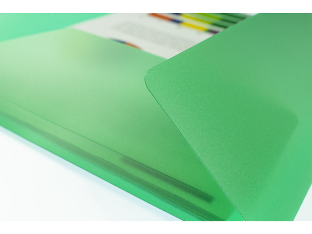 Elastomap Kangaro A4 PP transparent grün